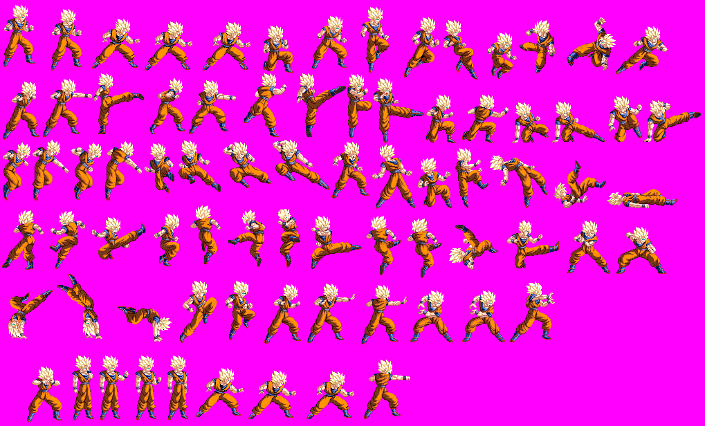 Mugen Hyper Dragon Ball Z Sprites