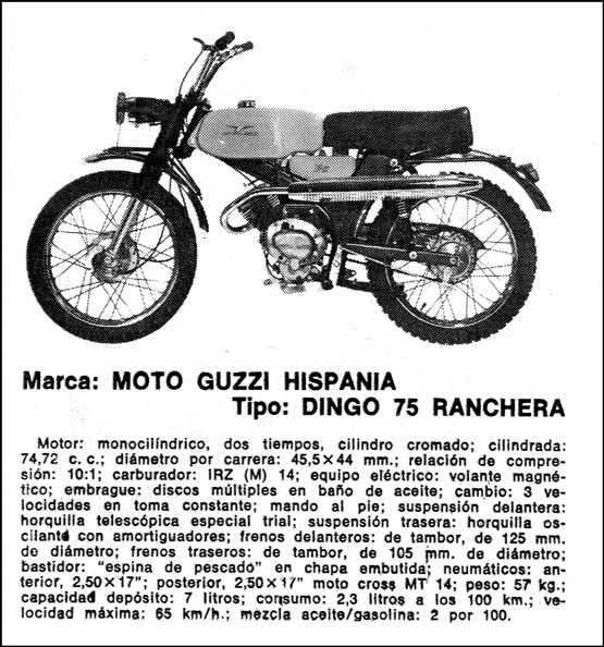 guzzi h3  -registronex - Guzzi Dingo 75 Ranchera * Carlos Soq2aw