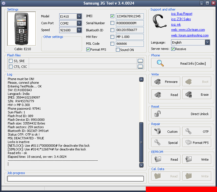 شرح طريقة فك شفرة samsungعلى العملاق z3x  (متجدد) 2i0zmhk