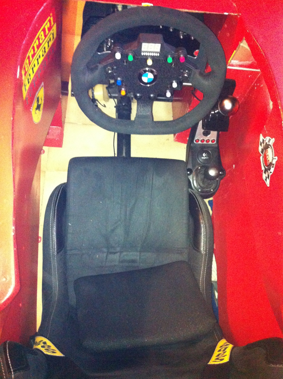Cockpit F1 Ferrari casero.... by Ruvigas Znqyon