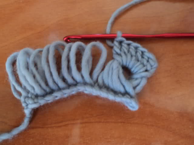 pulsera crochet - Pulsera tejida a crochet con botones 2afwt46