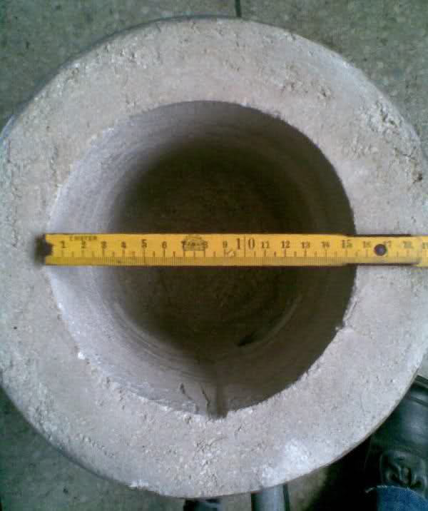 Horno a gas para fundir aluminio y bronce
