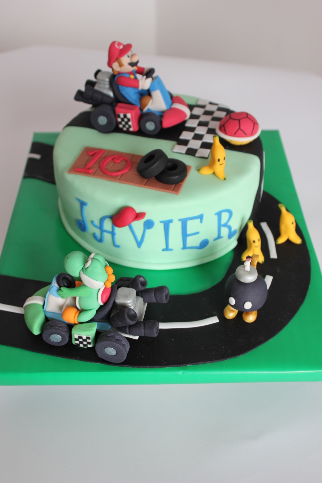 Tarta Draculaura y Mario Kart X25sva