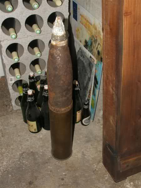 155mm US fumigène 160ucys