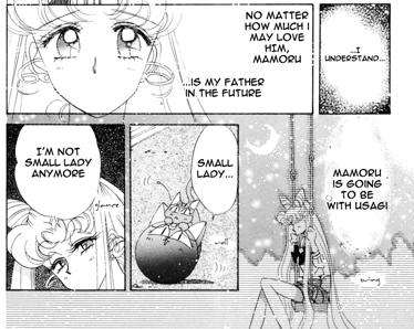 Chibiusa x Mamoru comments in volume 9? -.- 2reqe87