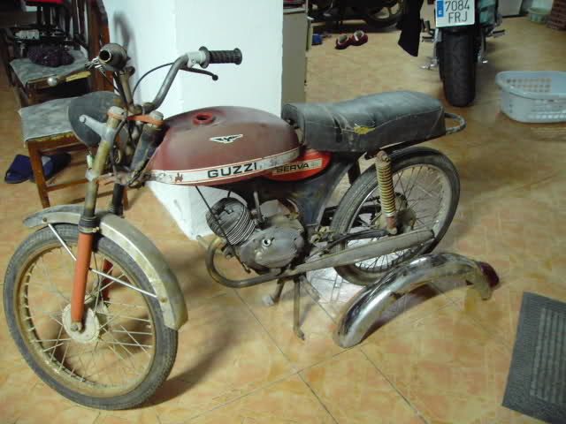 serva - Restauración Moto Guzzi Hispania Serva W8m7ma