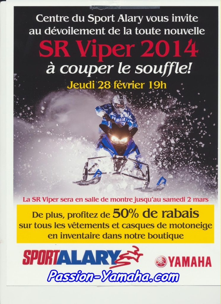 EN GRANDE PRIMEUR LES VIPER 2014 CHEZ ALARY SPORT   1054o4l