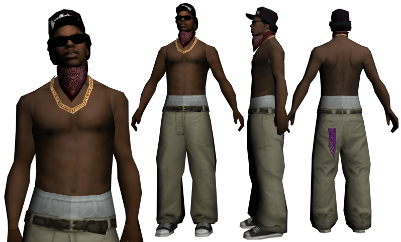 Modpack, afro-americain low poly skins. 24vvcl4