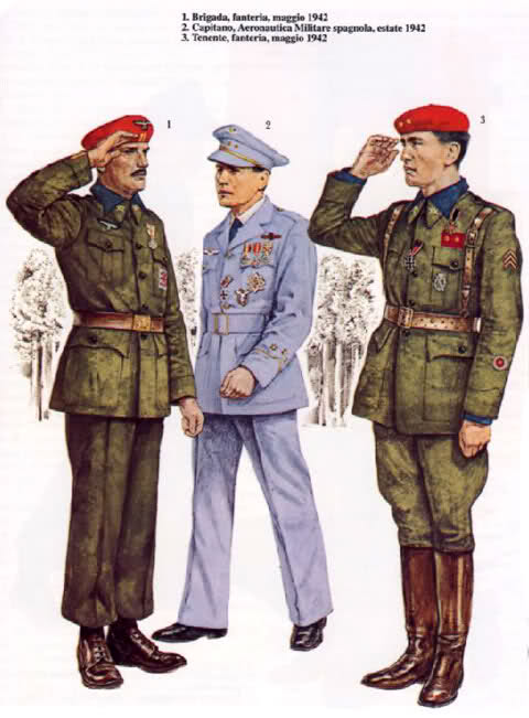 Uniformología Militar del Ejercito Español. 2e3zoua