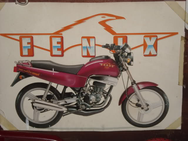 Folleto publicitario Derbi Fenix 2ir2cux