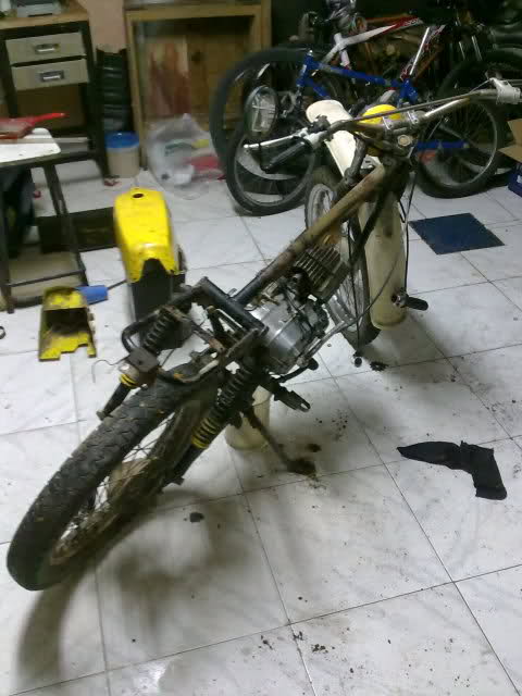 Diario restauración Puch Minicross A3mg5l