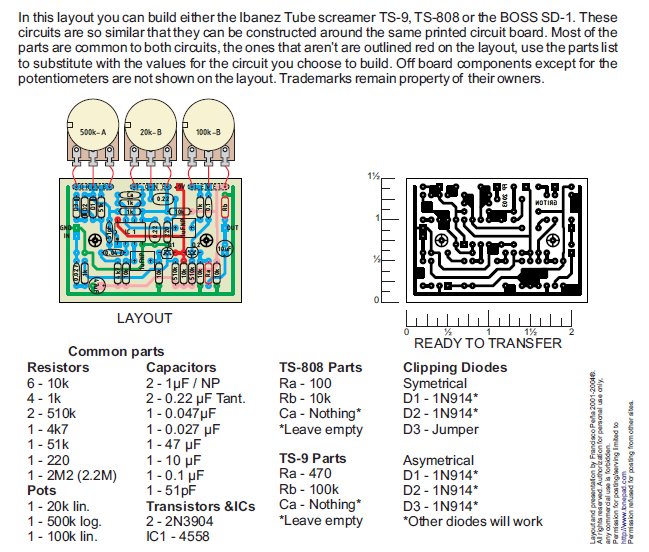 PROJECTO TUBE SCREAMER (EL GRITON 2.2) K311c6