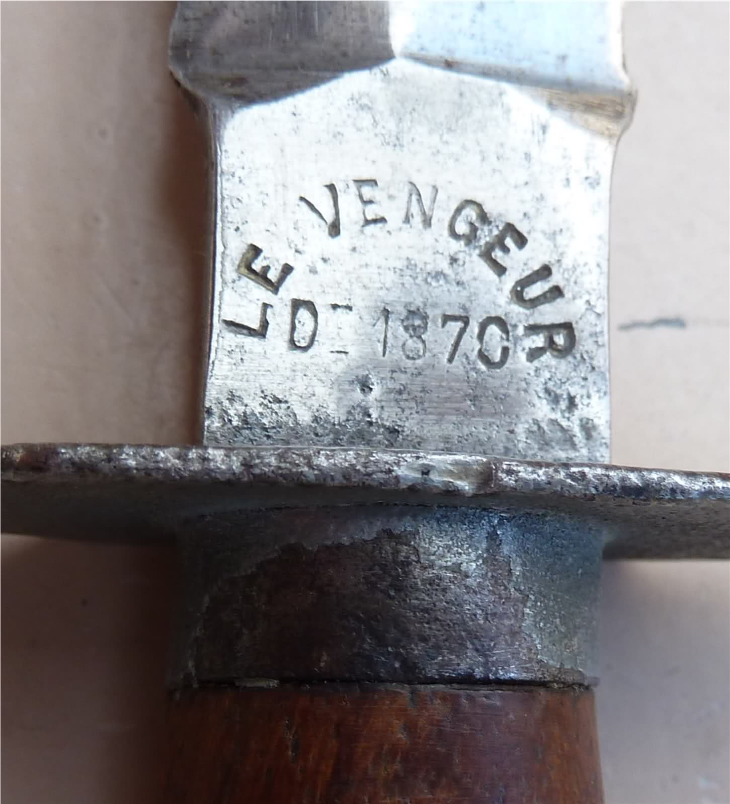 le vengeur de 1870 ou poignard 1916 K48bwn
