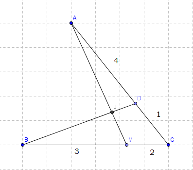 razão de segmentos Menelaus B7na0y