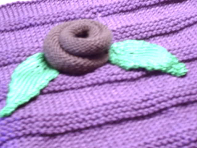Mi primer poncho tejido con el patrón de Mireya Rincón Fapilu