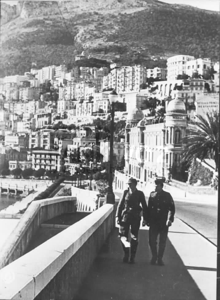 Monaco : occupation allemande 1943-1944 29ut5ea