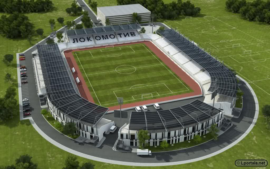 Lokomotiv Plovdiv New Stadium 10ndvdk