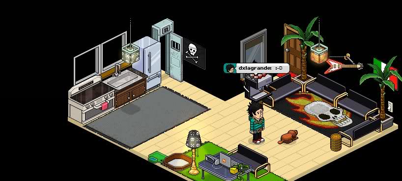 Posta la tua stanza Habbo Hotel. Noalno