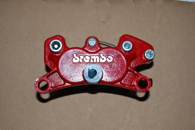 Pinza Freno Brembo Copy "color rojo" 2igdu35