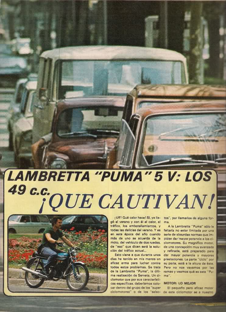 Prueba Lambretta Puma 5V - 1976 2nsqtja