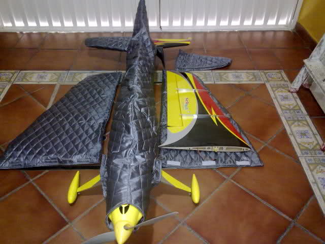 funda hobby king para aviones 1,70  242uzqt