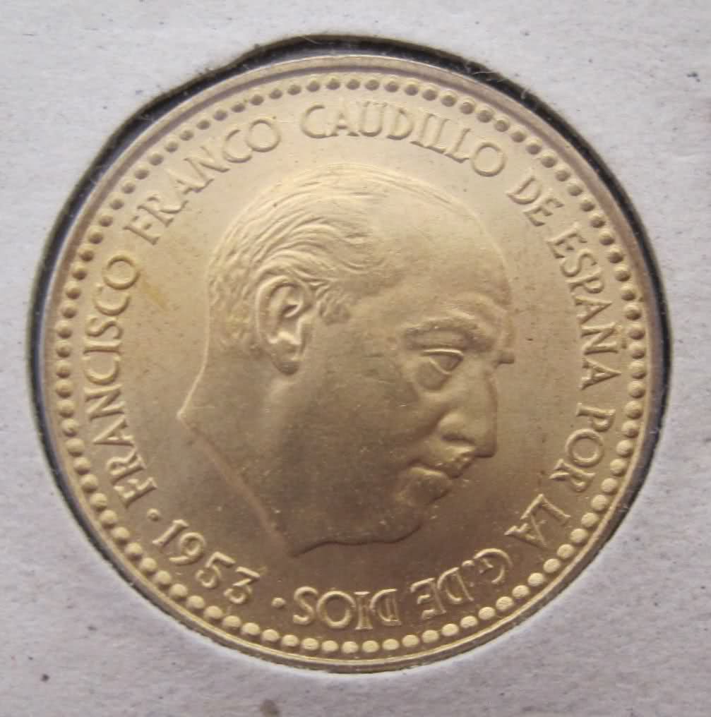 ¿Cual es la marca de ceca de las pesetas de Franco? 28at4eh