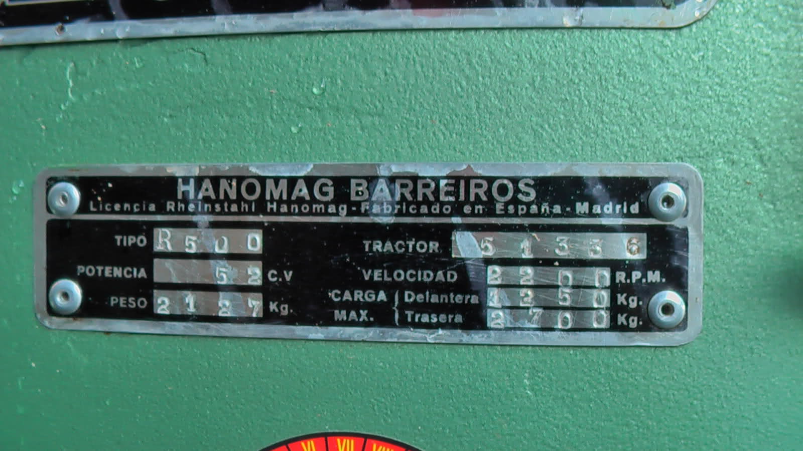 Barreiros R-500 (El único Barreiros verde). 2mfc9qt