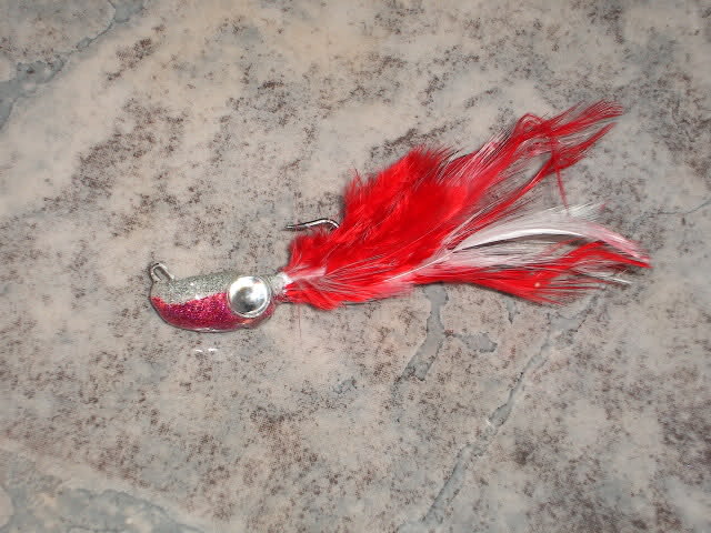 Bucktail jig defrabricacion propia 2agilc