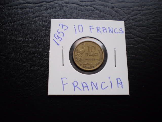 Francia, 10 francos, 1953. Ftecuc