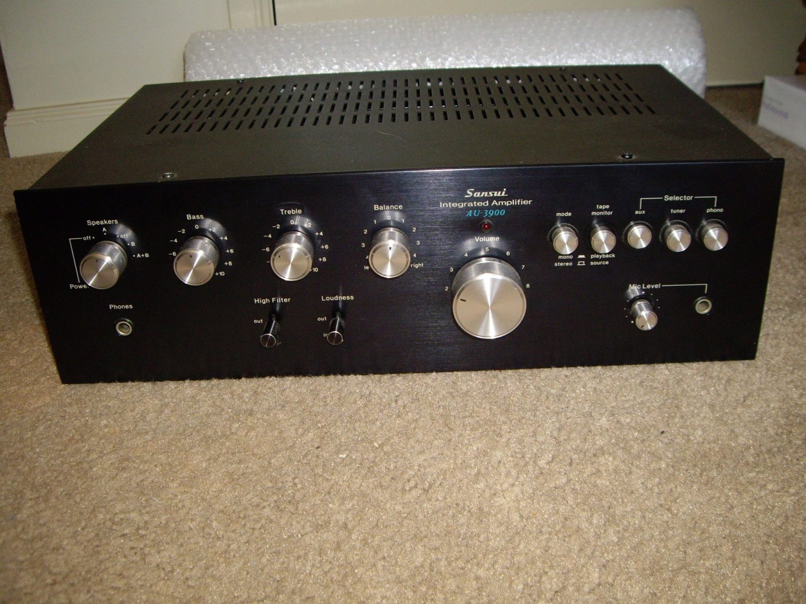 Sansui AU 3900 restauracion. 14sl20h