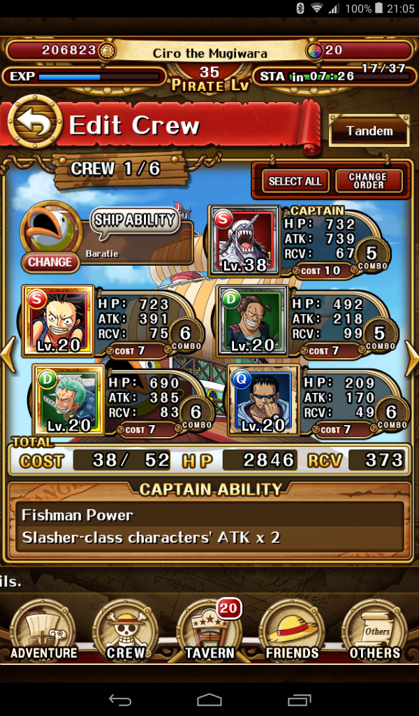 Post your One Piece Treasure Cruise slasher crew here. 2i9l5ki