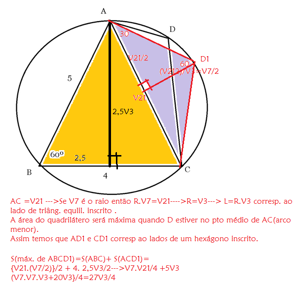 Área de figura inscrita 34y1o36