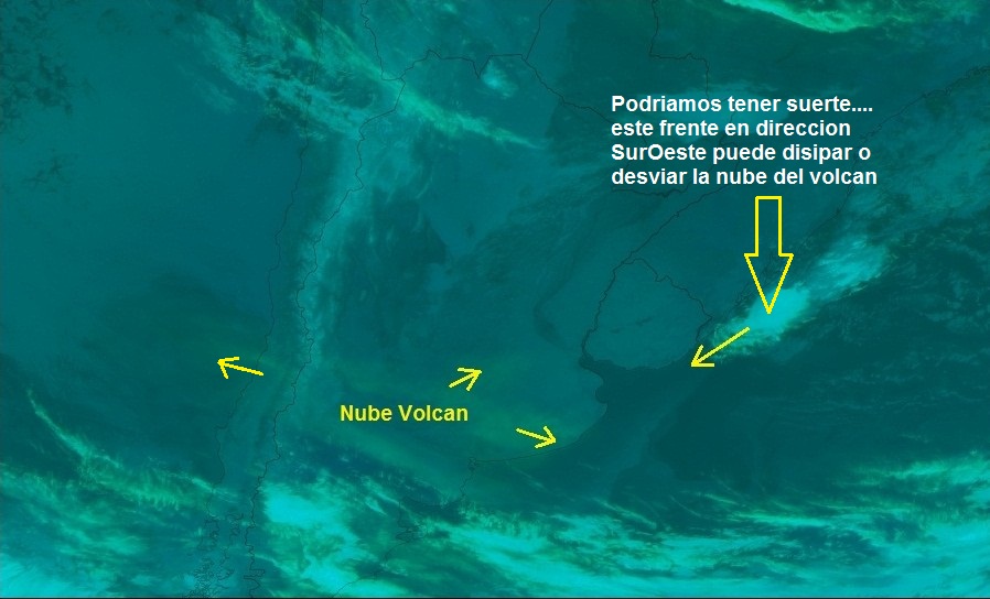 Alerta en Chile por erupcion del volcán Calbuco. Dgqck0