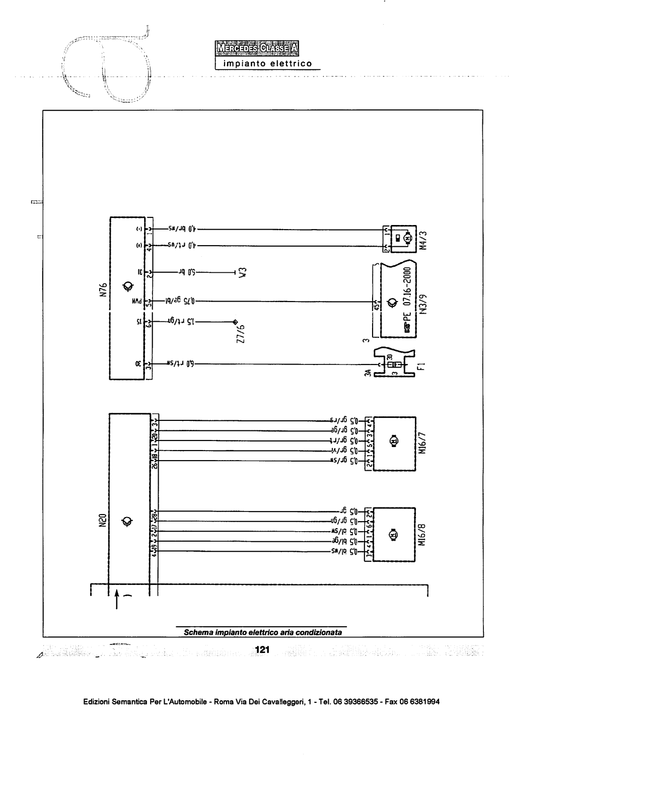 w168 - (W168): Manual técnico - tudo sobre - 1997 a 2004 - italiano Sb1x7b