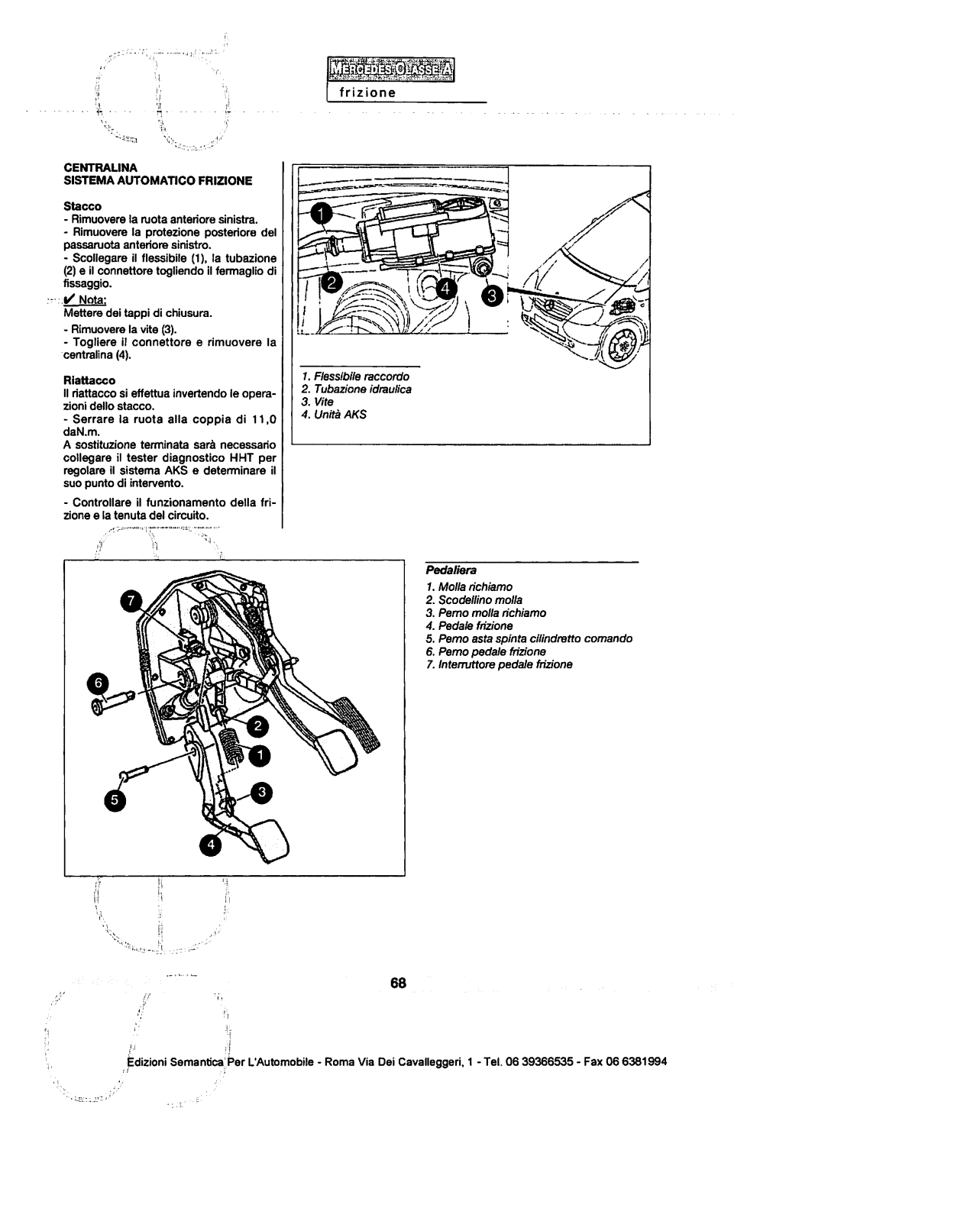 w168 - (W168): Manual técnico - tudo sobre - 1997 a 2004 - italiano 1z3s8kl