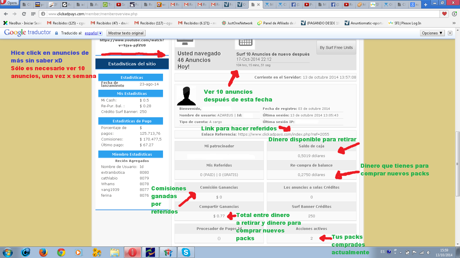  Gana dinero cada 30 minutos/mira mi comprobante de pago + estrategia para ganar a riesgo "0" !! 2957pzl