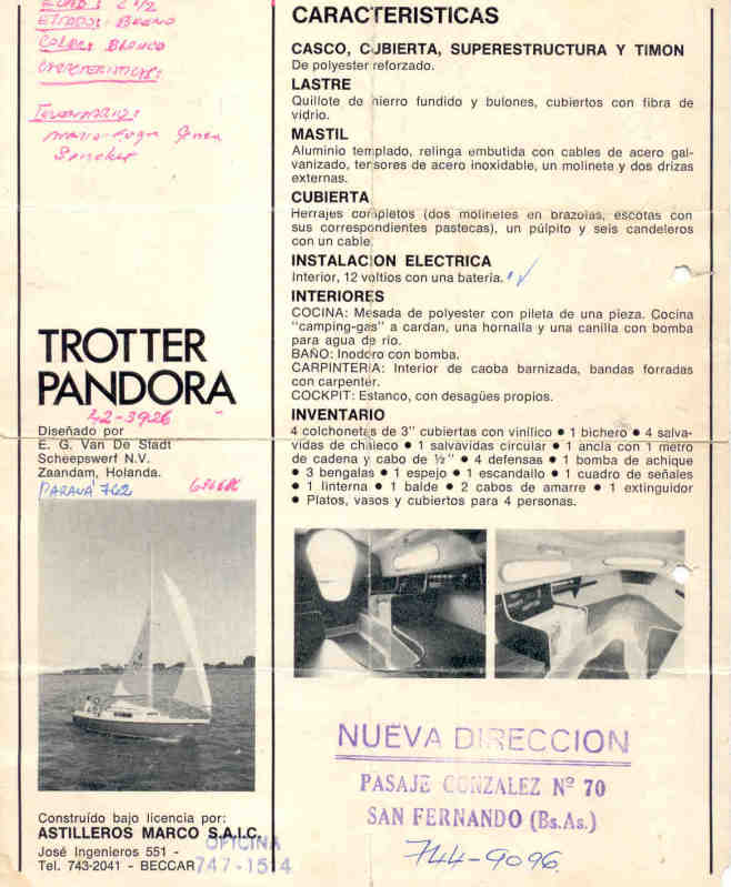  Trotter Internacional o Trotter Pandora  2j4pkpl