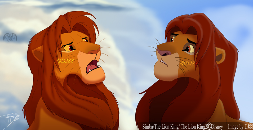 ¿Por qué el primer diseño de Simba es distintio al de la segunda película? 2ls6sfp