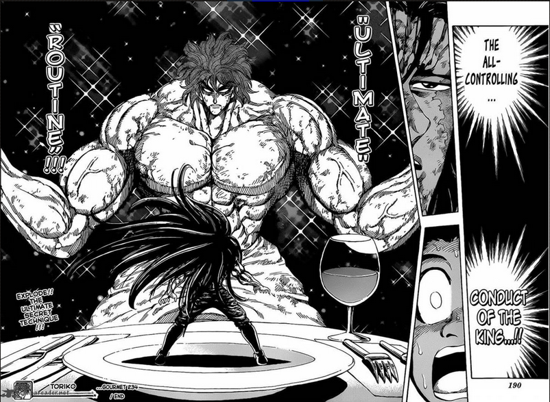 Kenshiro runs a Gauntlet of Toriko (with an exception) 30ibxww