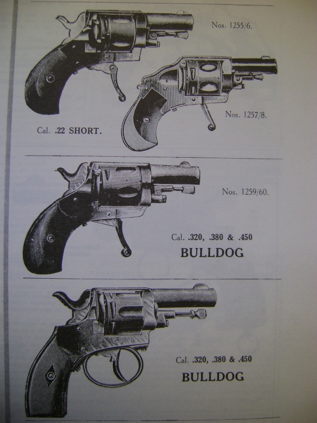 petit pistolet civil type Bulldog Mt829g