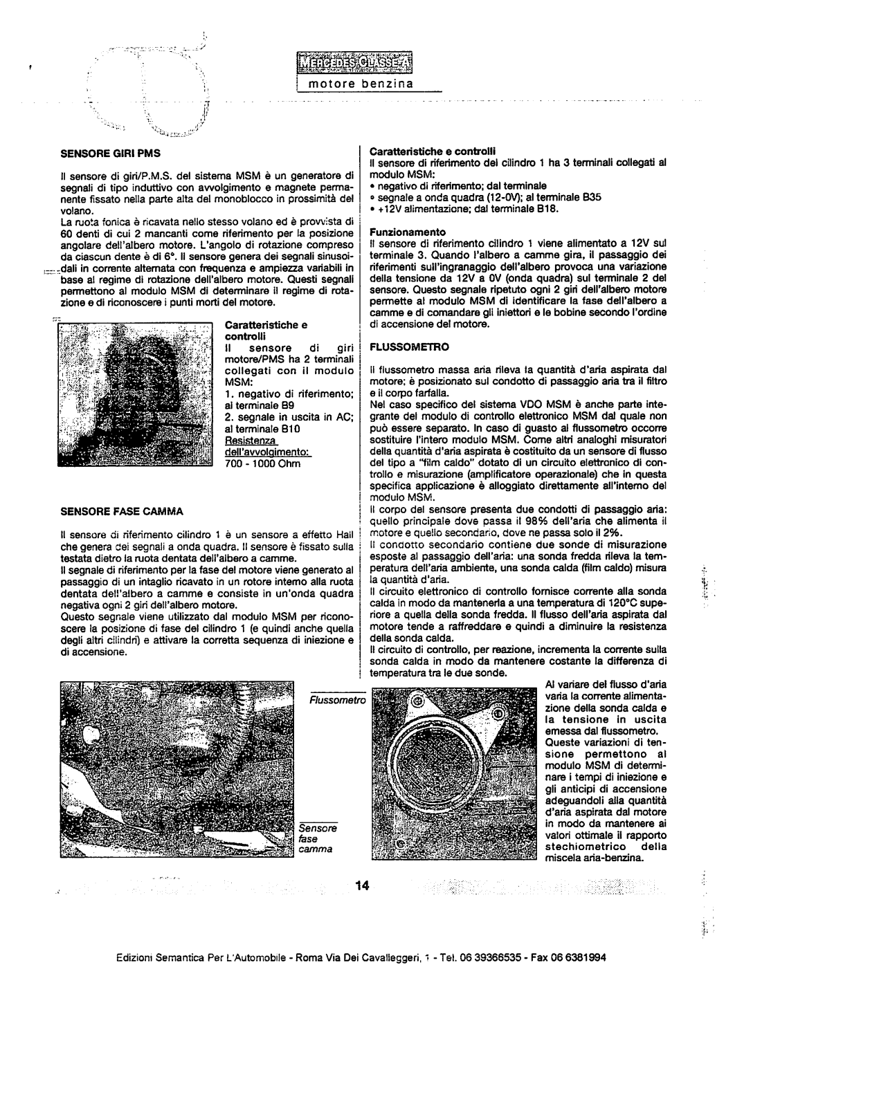 w168 - (W168): Manual técnico - tudo sobre - 1997 a 2004 - italiano 10oiu5w