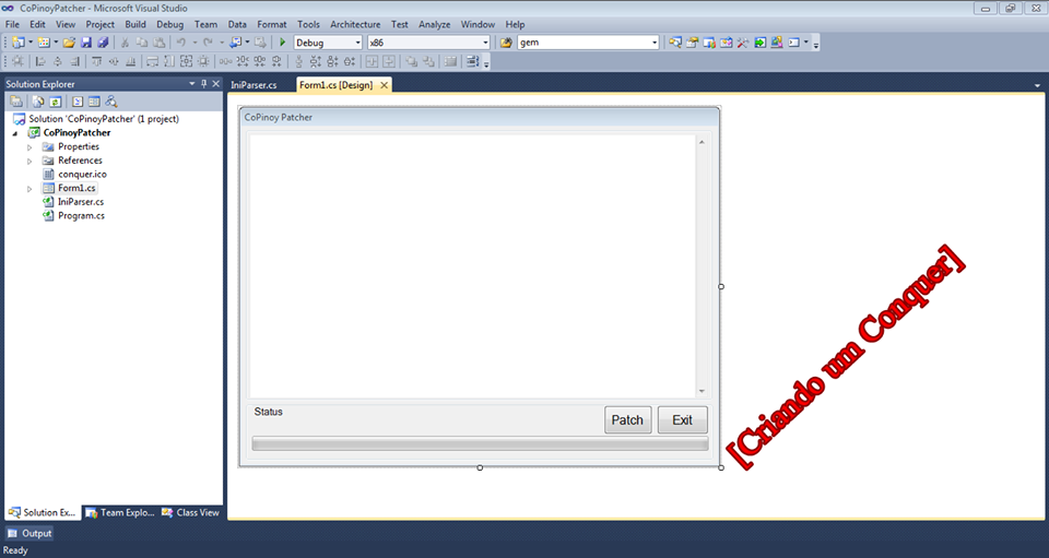 [Projeto] AutoPAtch em c# [Funciona em qual quer versão] 23jinex