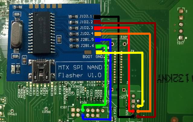 Corona V5 não lê Nand 2cz4xte