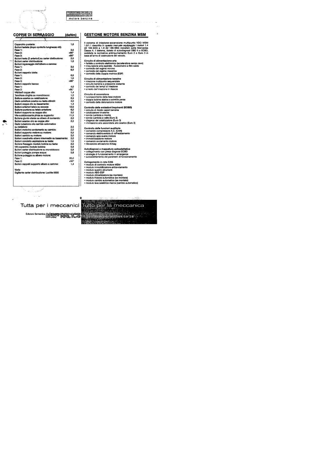 W168 - (W168): Manual técnico - tudo sobre - 1997 a 2004 - italiano 2jcxy0x