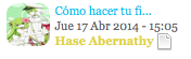 ¿Cómo mostrar en el indice el avatar del miembro que hizo el ultimo post? 2m3nurk