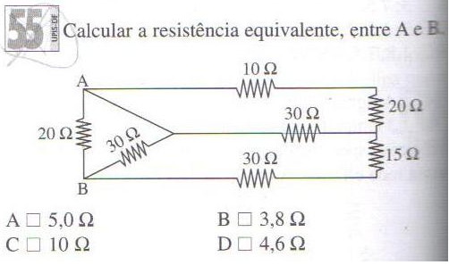 Resistência equivalente 2v2wcpu