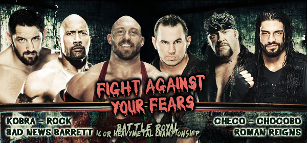 Cartelera Fight Against Your Fears 2015 desde Peru 2vbok5z