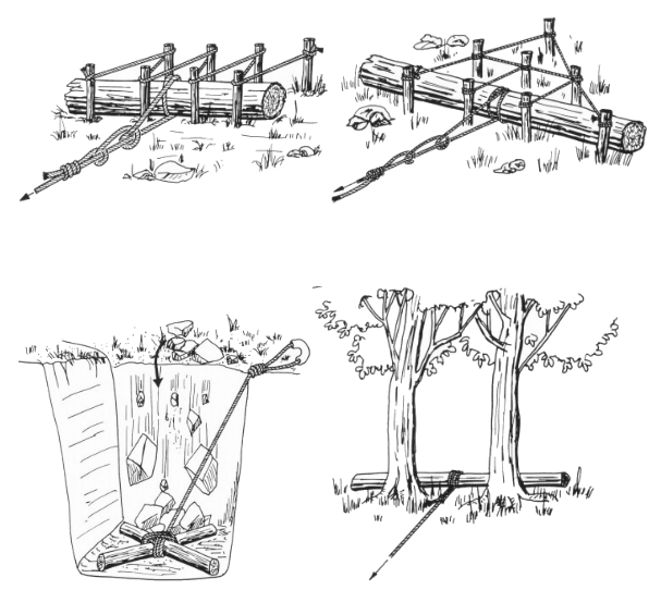 Anclajes: Tren de estacas y anclas N1x8r4