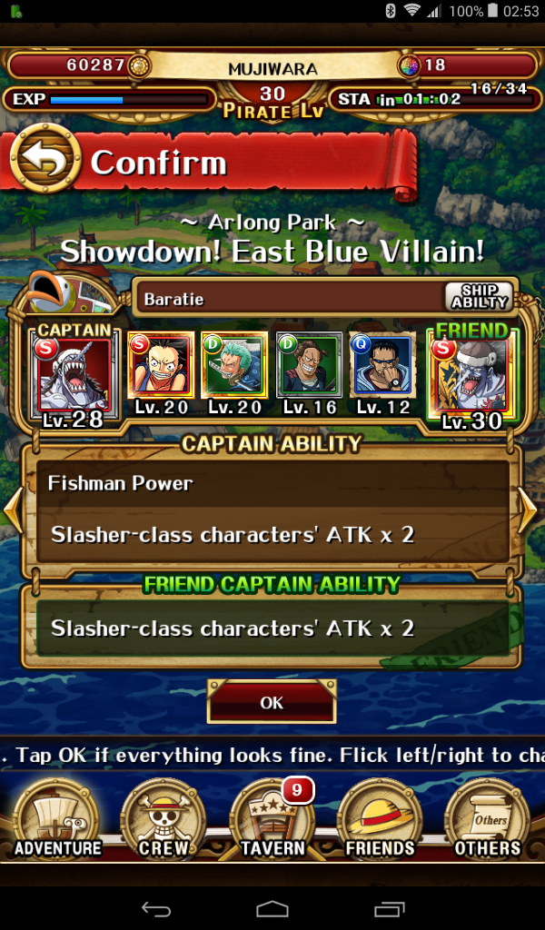 Post your One Piece Treasure Cruise slasher crew here. 1s19g6