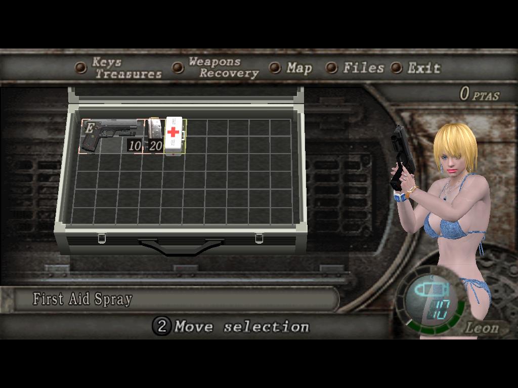 Jill Bikini version 1 to Leon (Main Game) 20rmpeq